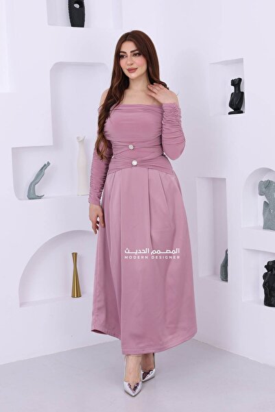 modern designer luxurious long dress