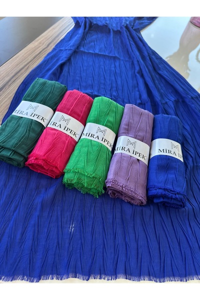 Diella Ütü istemeyen kumaşıyla piliseli bambu şal