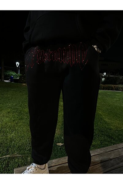 Crystall2m بدلة رياضية حمراء جديدة كريستالية