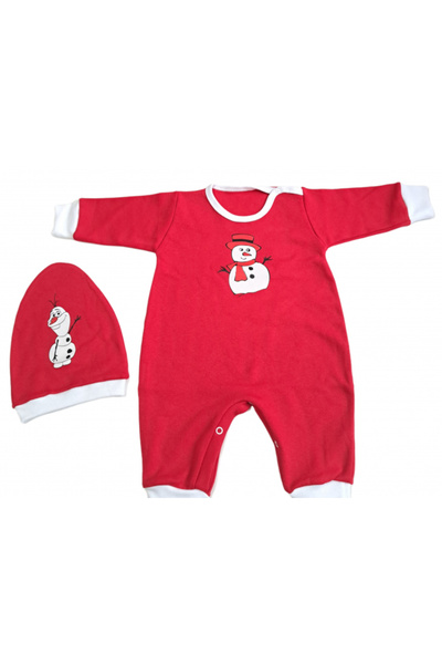 Bubu Kids Creations Jumpsuit and hat - Made in Romania