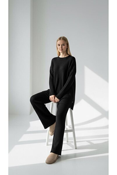 new ats Кашкорс Зимен плетен комплект от две части