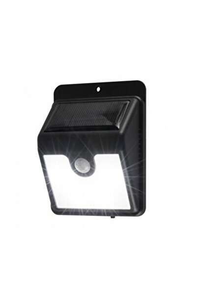 KlaussTech Proiector LED de exterior, panou solar, senzor de mișcare, senzor de lumină ambientală, design modern,