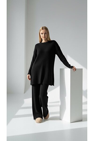 new ats Кашкорс Зимен плетен комплект от две части