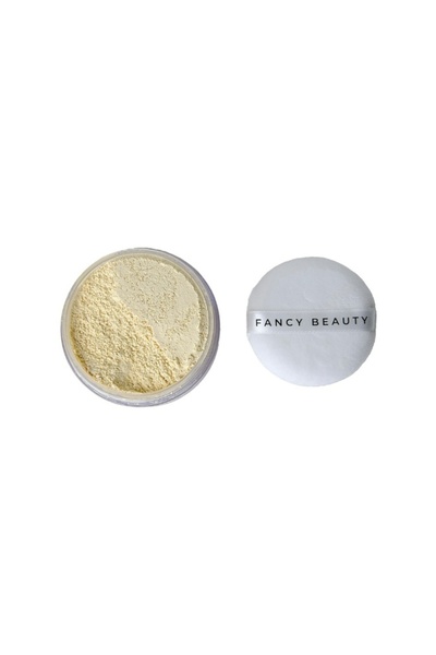 FANCY BEAUTY فانسي بيوتي بودرة تثبيت سائبة شفافه بيج دافئ – للتحكم في اللمعان وثبات المكياج لمظهر مطفي ناعم