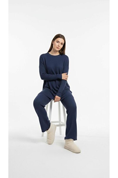 new ats Tricotaj tricotaj cu striații Set dublu de iarnă