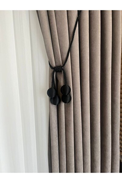 Fteks FATEKS perde aksesuarı 4 toplu kornişe takmalı braçol