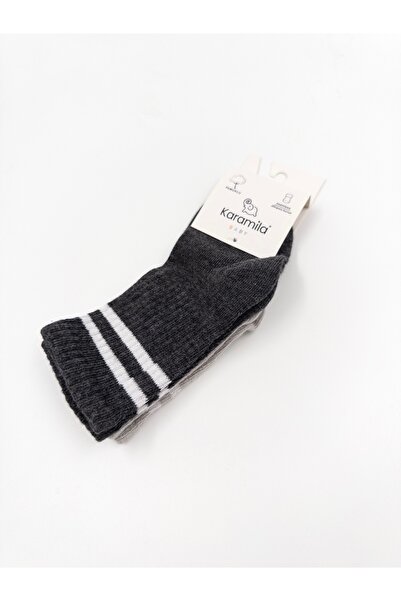 KARAMİLA 2-Pack Baby Socks Stitch-Free