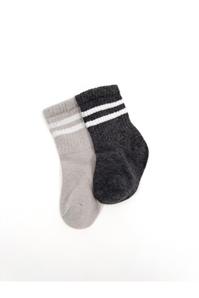 KARAMİLA 2-Pack Baby Socks Stitch-Free