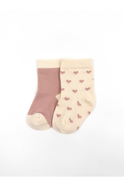KARAMİLA 2-Pack Baby Socks Stitch-Free