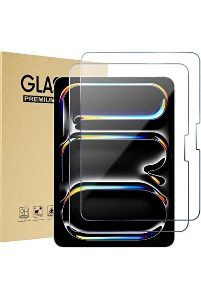 HYX 2-Pack Tempered Glass Screen Protector for iPad Pro 11-inch (M5 2025 / M4 2024) - Clear