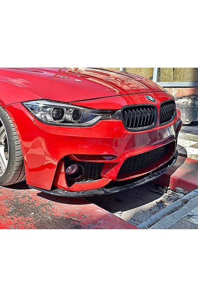 ANKARA BODYKİT BMW F80 M3 ÖN LİP ( TAİVAN TAMPON UYUMLU ) PARLAK SİYAH - FİBE...