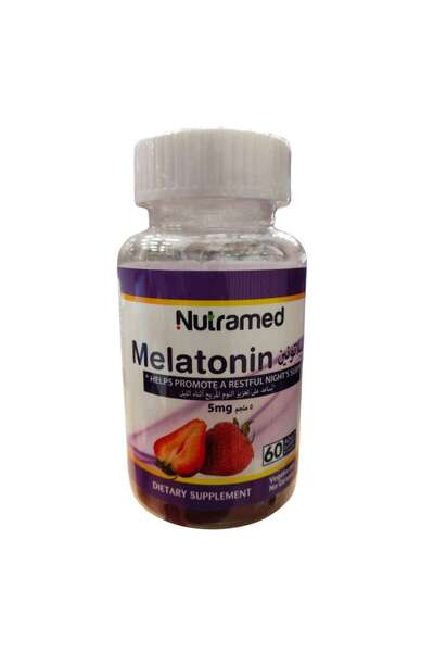 Vitamin Nutramed Melatonin 5 mg Gummies For Sleep Support, Pack of 60's