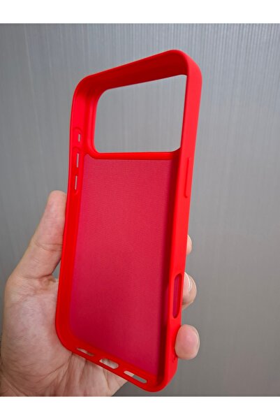 TechnoZone iPhone 17 Pro Max Compatible Silicone Inside Velvet Launch Luxury Case