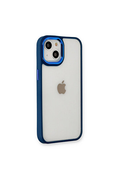 Najmaddin جراب آيفون 14 بلس غطاء دورا - أزرق