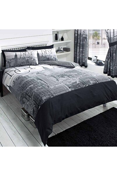 GC GAVENO CAVAILIA New York City Bedding in White and Black