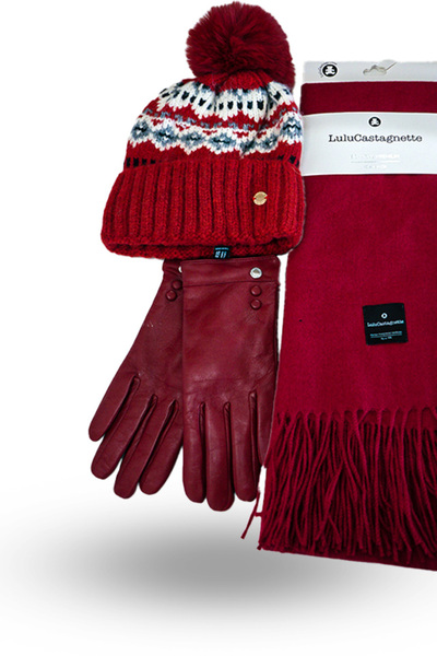 BASIC Hat, Scarf, Gloves Set
