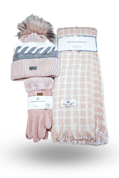 BASIC Set Căciulă, Fular, Mănuși