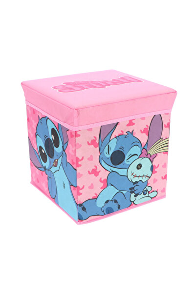 Lilo & Stitch ottoman-style storage box, 30 x 30 x 30 cm