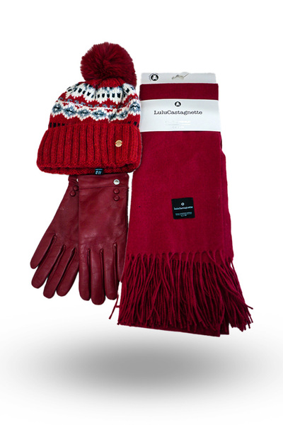 BASIC Hat, Scarf, Gloves Set