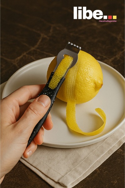 LİBE مقشرة الليمون بمقبض من الجرانيت
