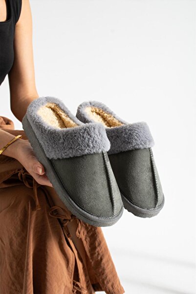 Legend Aksesuar Winter Plush Furry Slippers