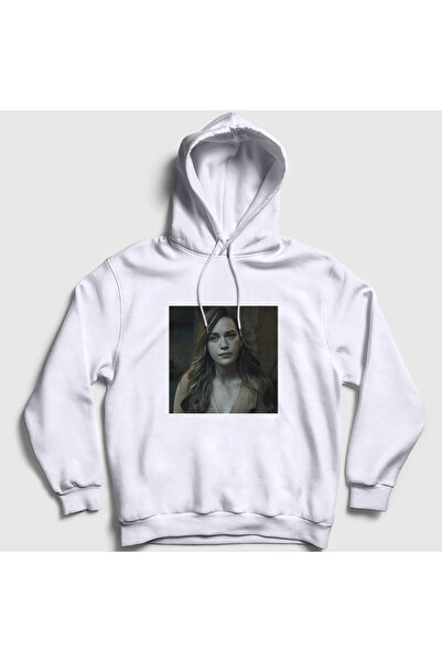 Presmono سويت شيرت أبيض للجنسين من Love Quinn Dizi You بغطاء رأس 583093tt