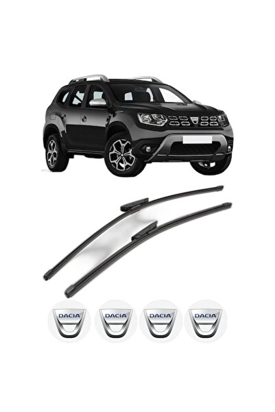VALEO Silencio Xtrm wiper set compatible with DACIA DUSTER (2017-2022), 2 pcs, siliconized rubber,