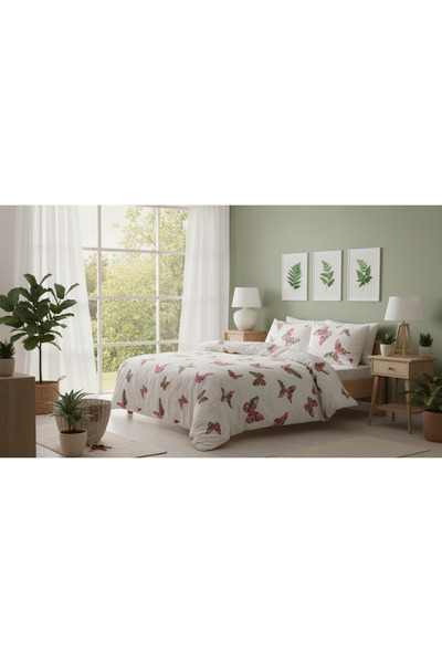 AL-SARIHI GROUPS TAÇ Turkish Double Duvet Set, 4 Pieces