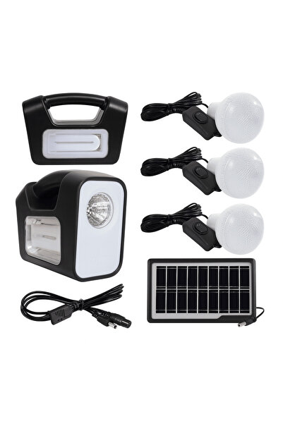 OEM Solar Lamp Kit Solar Camping GDlite, 3 LED bulbs