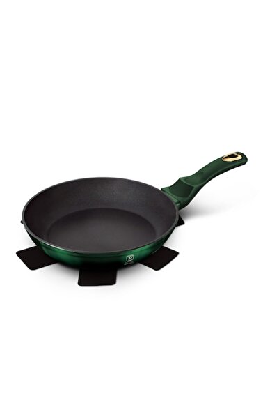 Berlinger Haus Forged Aluminum Frying Pan EMERALD BH-6047, Titanium Coating, 24 cm, Green