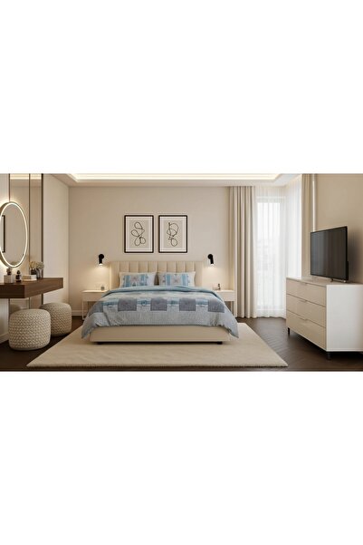 AL-SARIHI GROUPS TAÇ Turkish Double Duvet Set, 4 Pieces