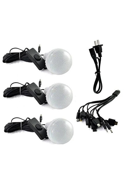 OEM Solar Lamp Kit Solar Camping GDlite, 3 LED bulbs