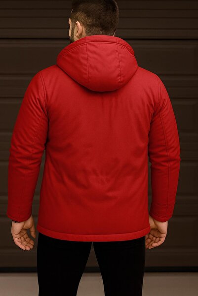 Delpino Water and Windproof Long Hooded Coat