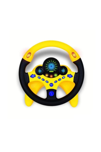 OEM Toy Steering Wheel with Stand and Suction Cups, Sounds