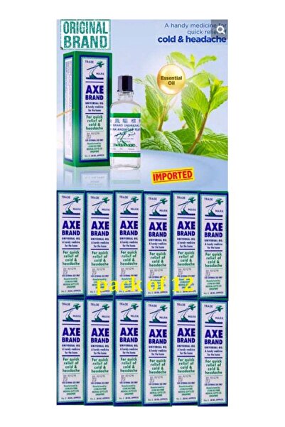 Axe Brand Original Fresh Universal Oil, 28 ml (pack of 12)