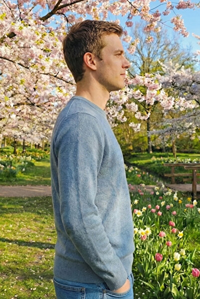 STEFFKON Men's casual sweater