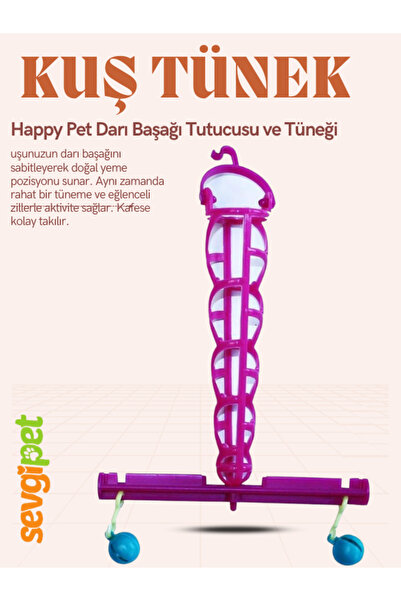 sevgipet Pet Darı Başağı Tutucusu ve Tüneği