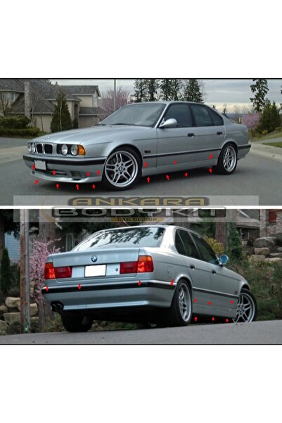ANKARA BODYKİT E34 M5 BODY KİT SET , ÖN ARKA EK - MARŞPİYEL - 4 PARÇA - BOYAS...