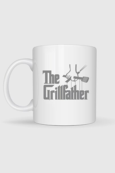 Bahriyeli Collection Grill - Barbecue Grill Father Printed Mugs