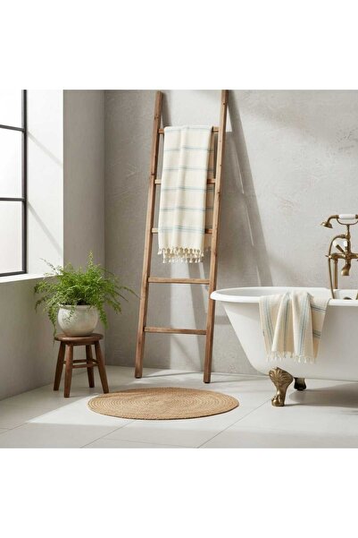 Storizaa منشفة حمام قطنية فاخرة ناعمة، بيشتامال 100×180 سم.