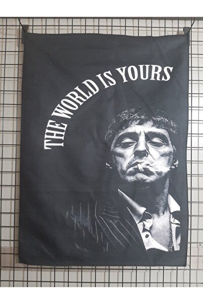 OWLBAG COMPANY Owl Bag Scsrface - the World Is Yours Patterned Design Wall Ta...