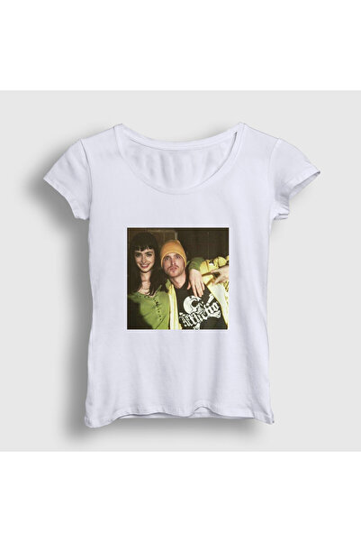 Presmono Women's White Jane Jesse Pinkman Breaking Bad T-Shirt 582427Tt