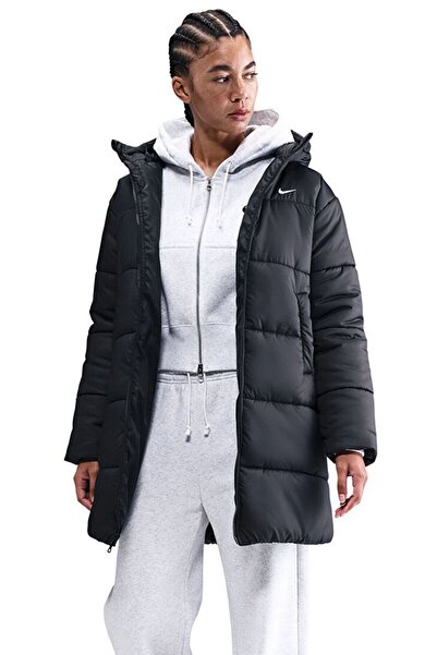 Nike Women's Coat Jacket W Nsw Tf Snfl Nk Clsc Prka V2 Women's Long Coat