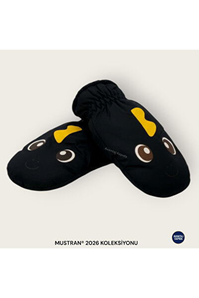 Mustran قفازات ثلج للأطفال من عمر 3 إلى 6 سنوات |   نموذج شتوي دافئ ببطانة صو...