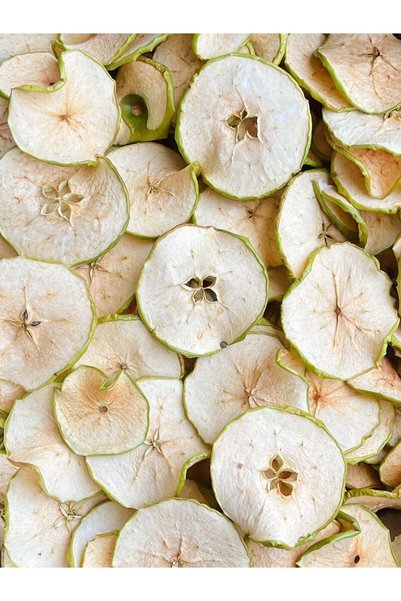 Magika Design 10 GR Kurutulmuş Ekşi Yeşil Elma - Granny Smith Yeşil Elma, Yerli, Taze, Katkı ve Koruyucu İçermez