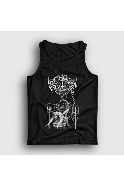 Presmono Unisex Black Tales of Desecration Archgoat Tank Top 584051Tt