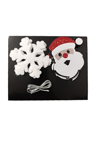 şahane parti زينة معلقة لعيد الميلاد على شكل سانتا كلوز 50 سم