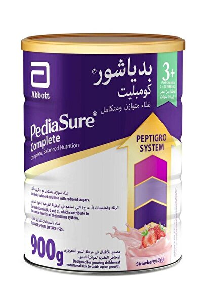 Pediasure Baby Milk Complete +3 Strawberry 900g
