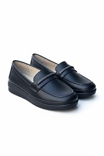 RAVZADERİ Women's Stone Loafer Shoes (New Product)