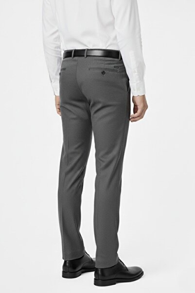 Günce Men's Regular Fit Fabric Trousers Lycra Fabric Bgl-St05034